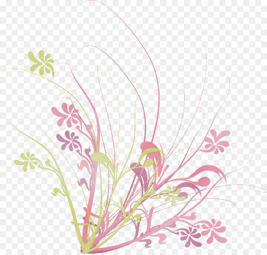 Design Floral，Artes Visuais PNG