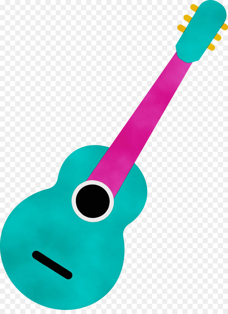 Ukulele, Cartoon, Desenho png transparente grátis