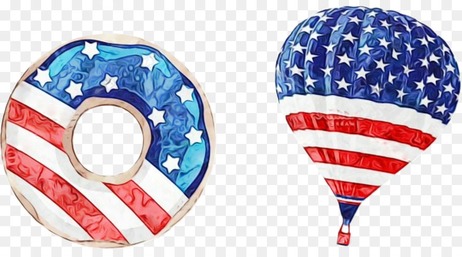 Bandeira Americana，Rosquinha PNG