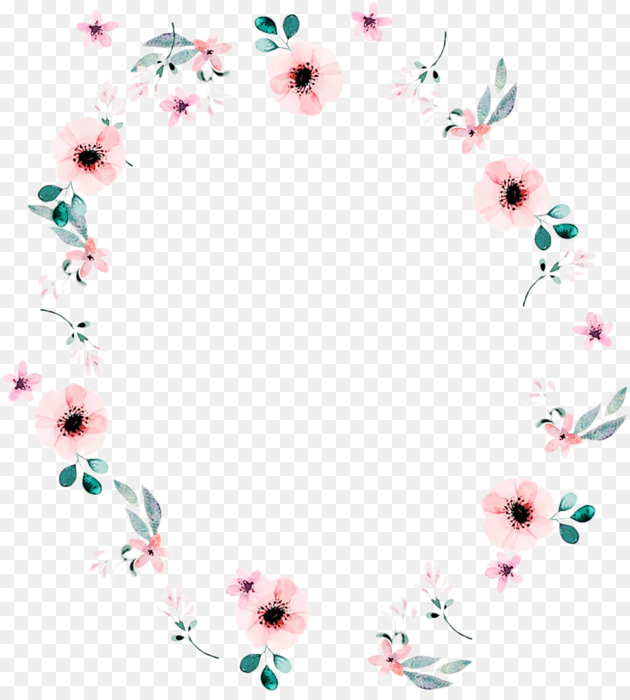 Moldura Floral，Flores PNG