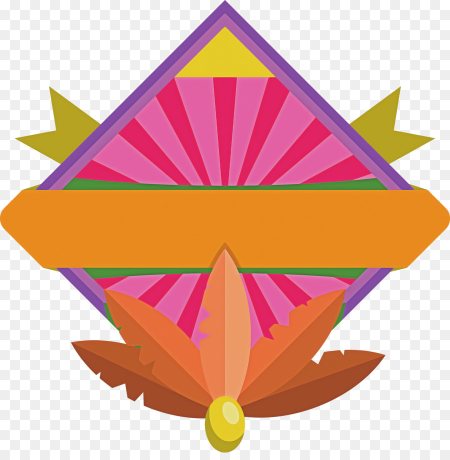 Emblema Decorativo，Colorido PNG