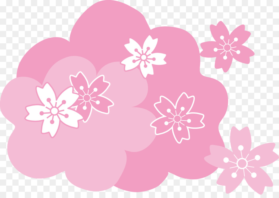 Design Floral，Flor De Cerejeira PNG