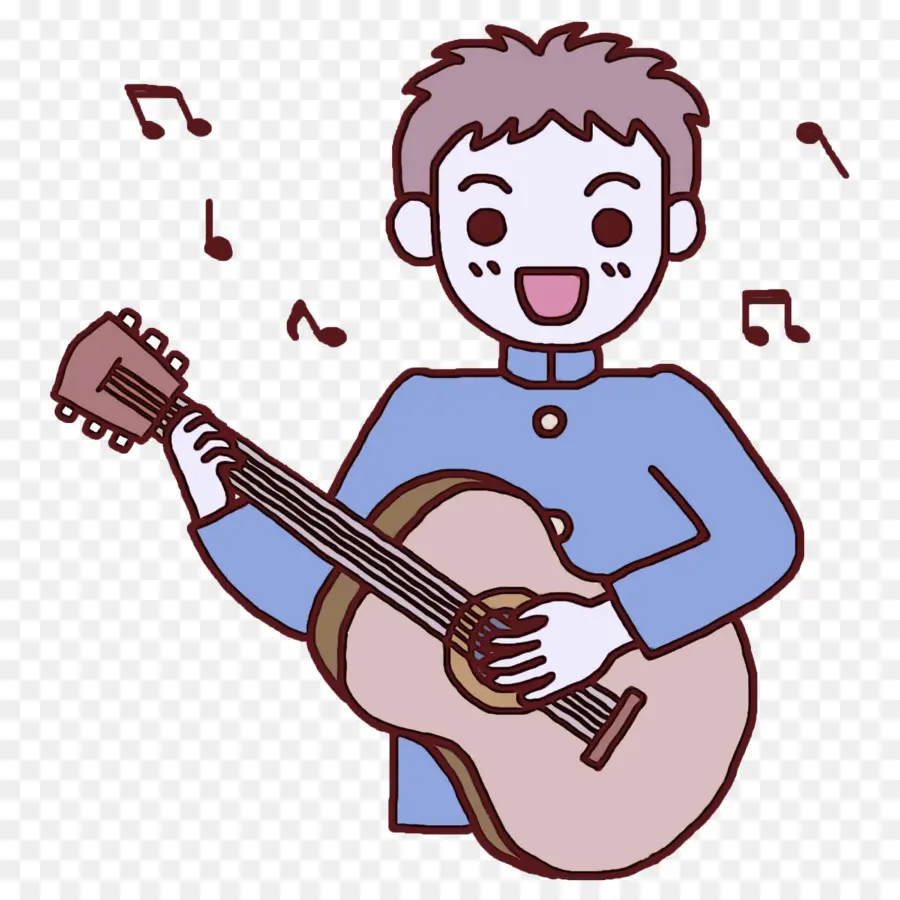 Guitarra，Desenho Animado PNG