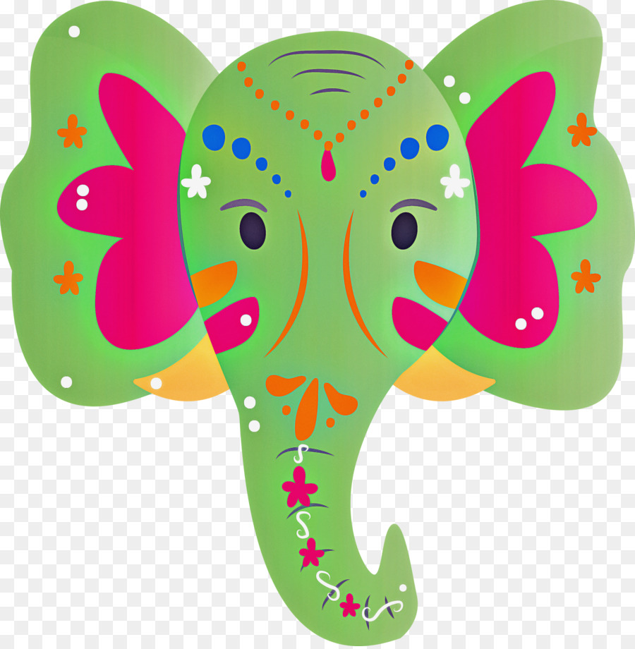 Elefante，Colorido PNG