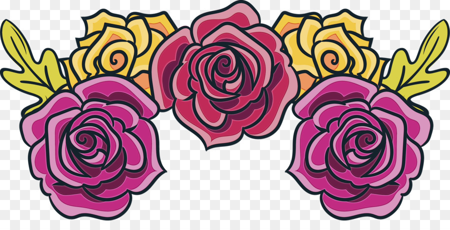 Rosas Do Jardim，Desenho Floral PNG