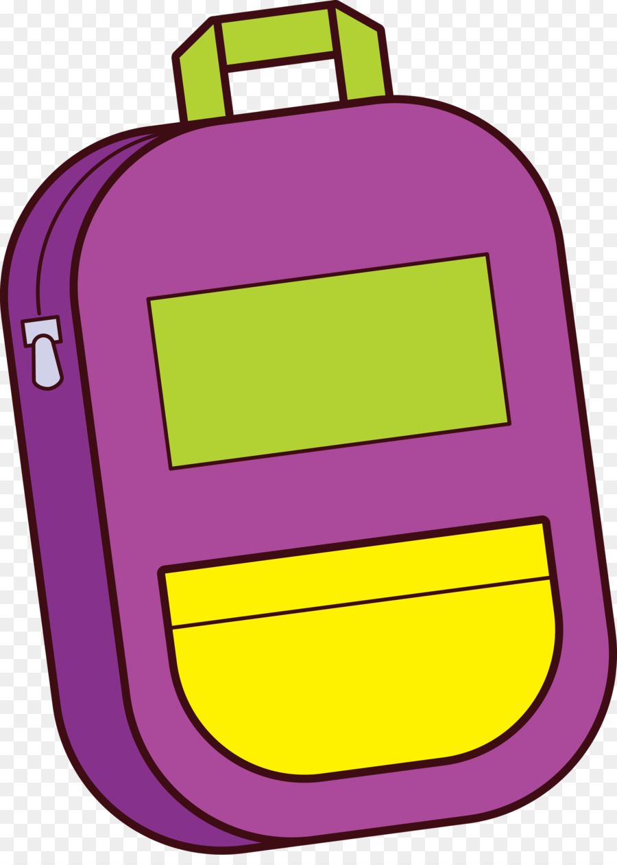 Mochila，Amarelo PNG