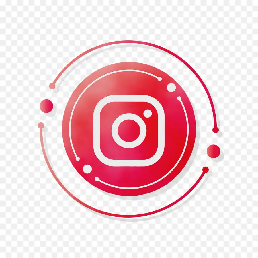 Ícone Do Instagram，Mídias Sociais PNG