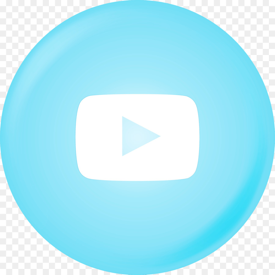 Ícone Do Logotipo Do Youtube，Aquarela PNG