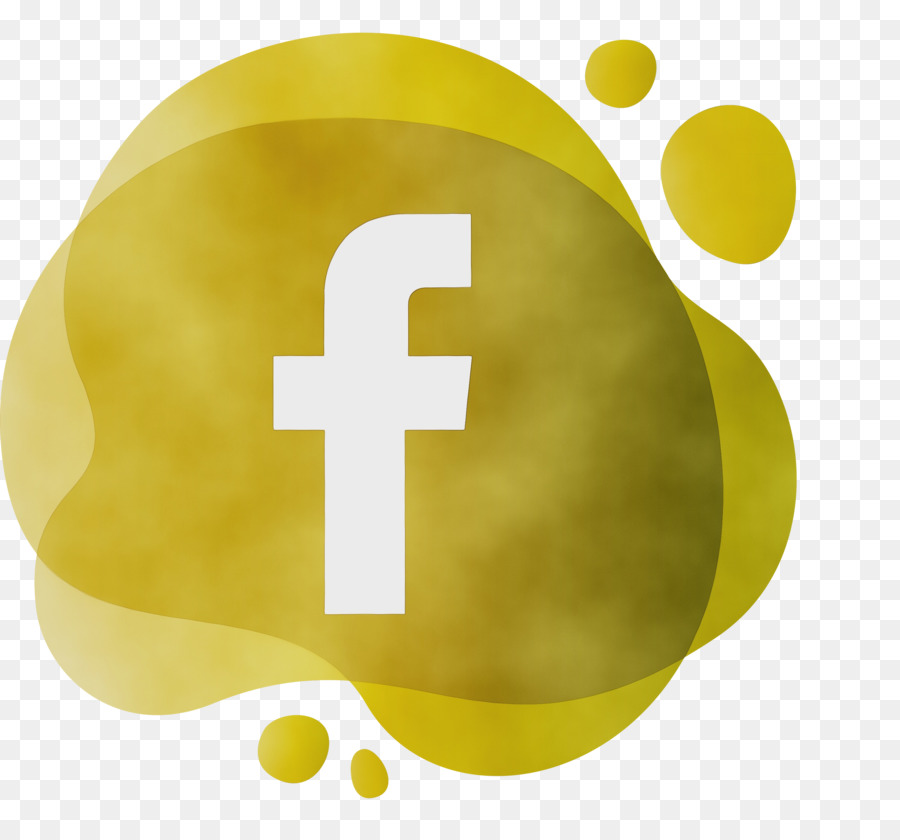 Ícone Do Logotipo Do Facebook，Aquarela PNG