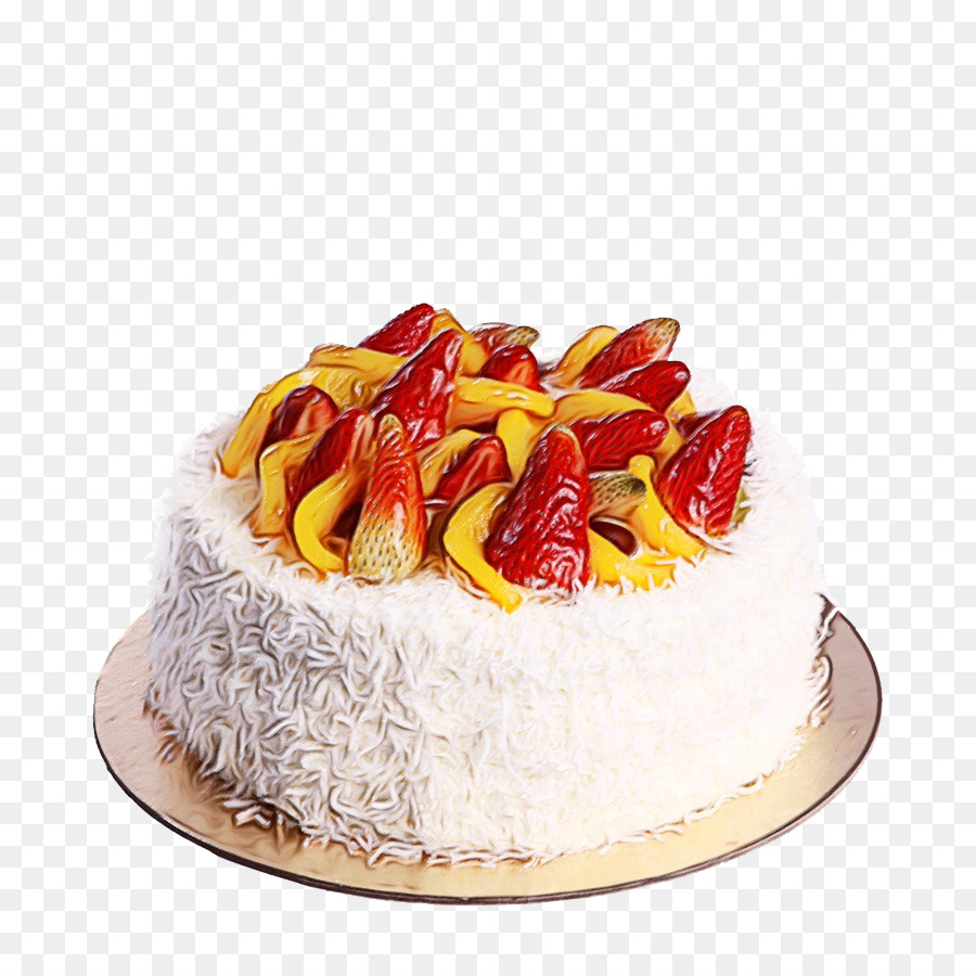 Decoração Do Bolo，Bolo De Frutas PNG