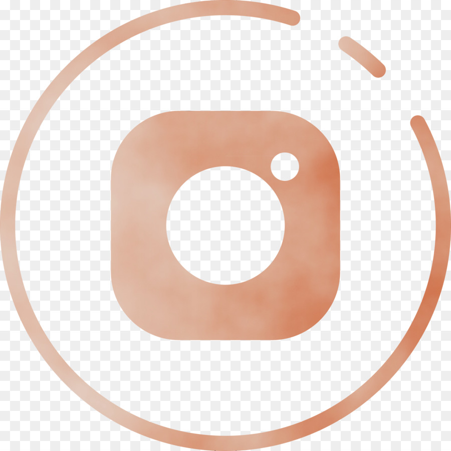 ícone Do Logotipo Do Instagram，Aquarela PNG