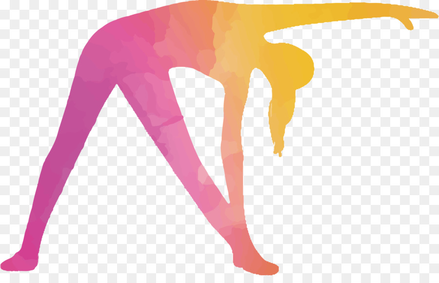 Yoga，Pintura Em Aquarela PNG