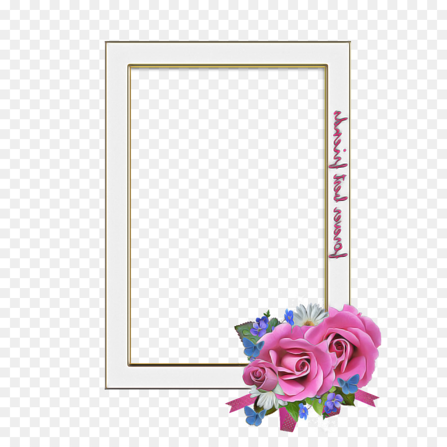 Quadro De Imagem，Design Floral PNG