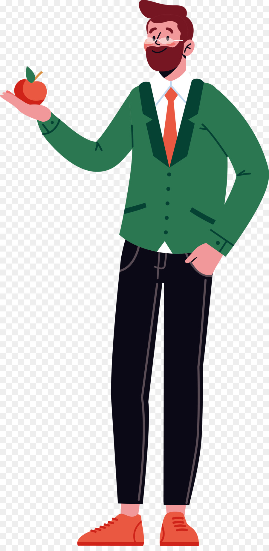 Personagem，Verde PNG