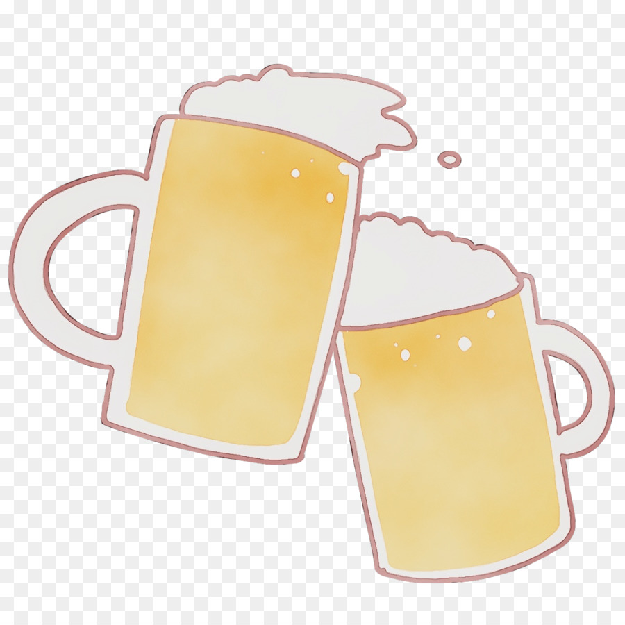 Caneca，Amarelo PNG