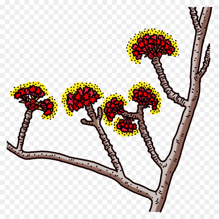 Design Floral，Cartoon PNG