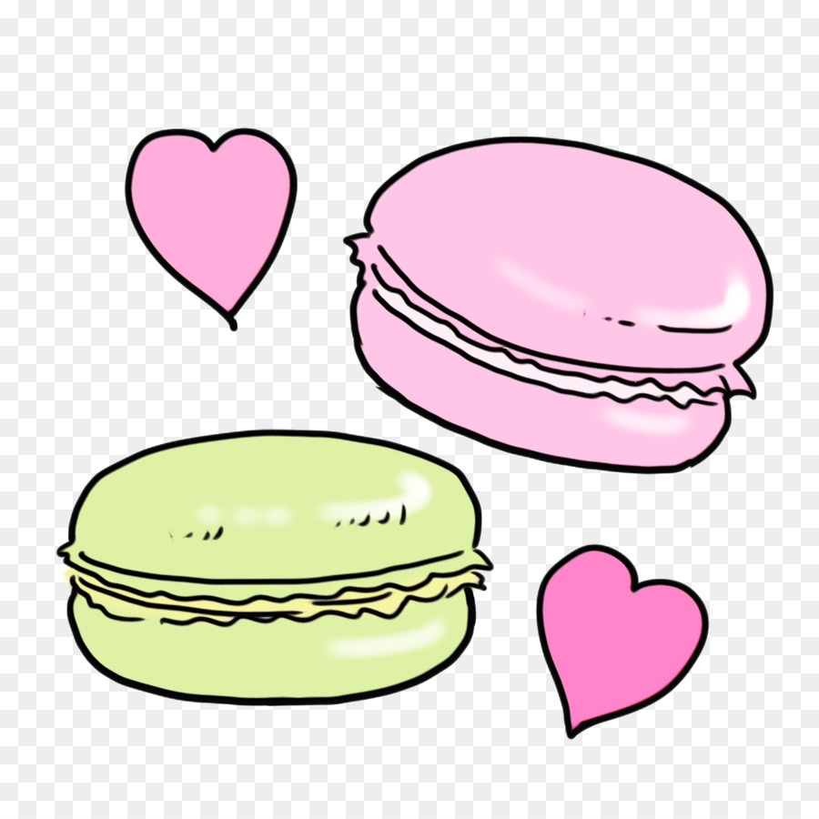 Macarons，Rosa PNG