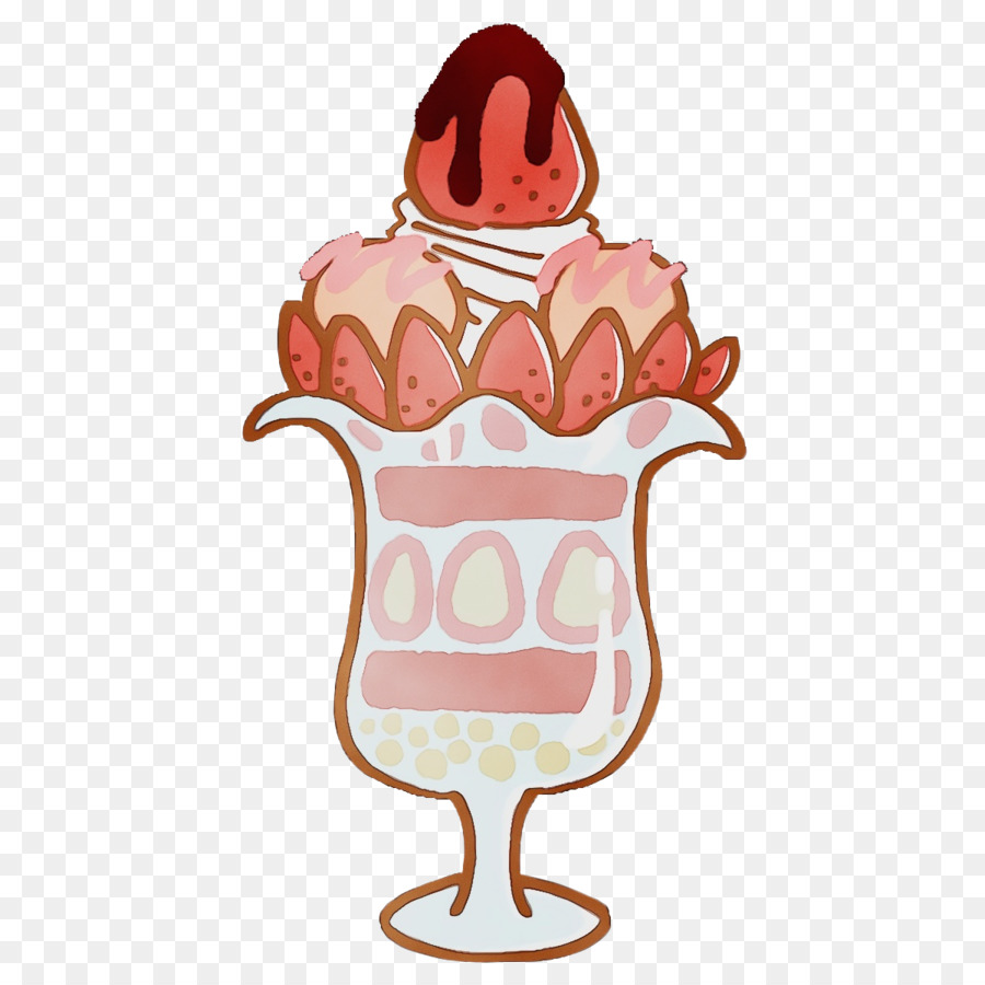 Sundae，Sorvete De Casquinha PNG