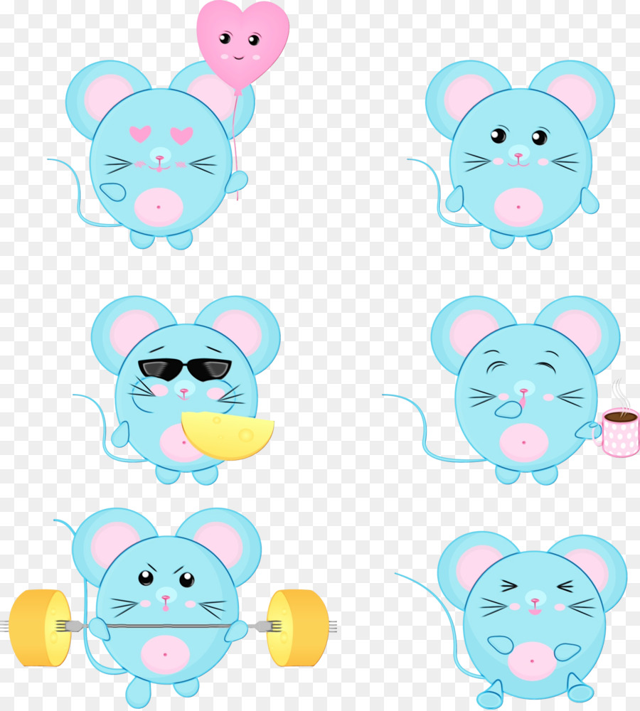 Ratos Fofos，Personagens PNG