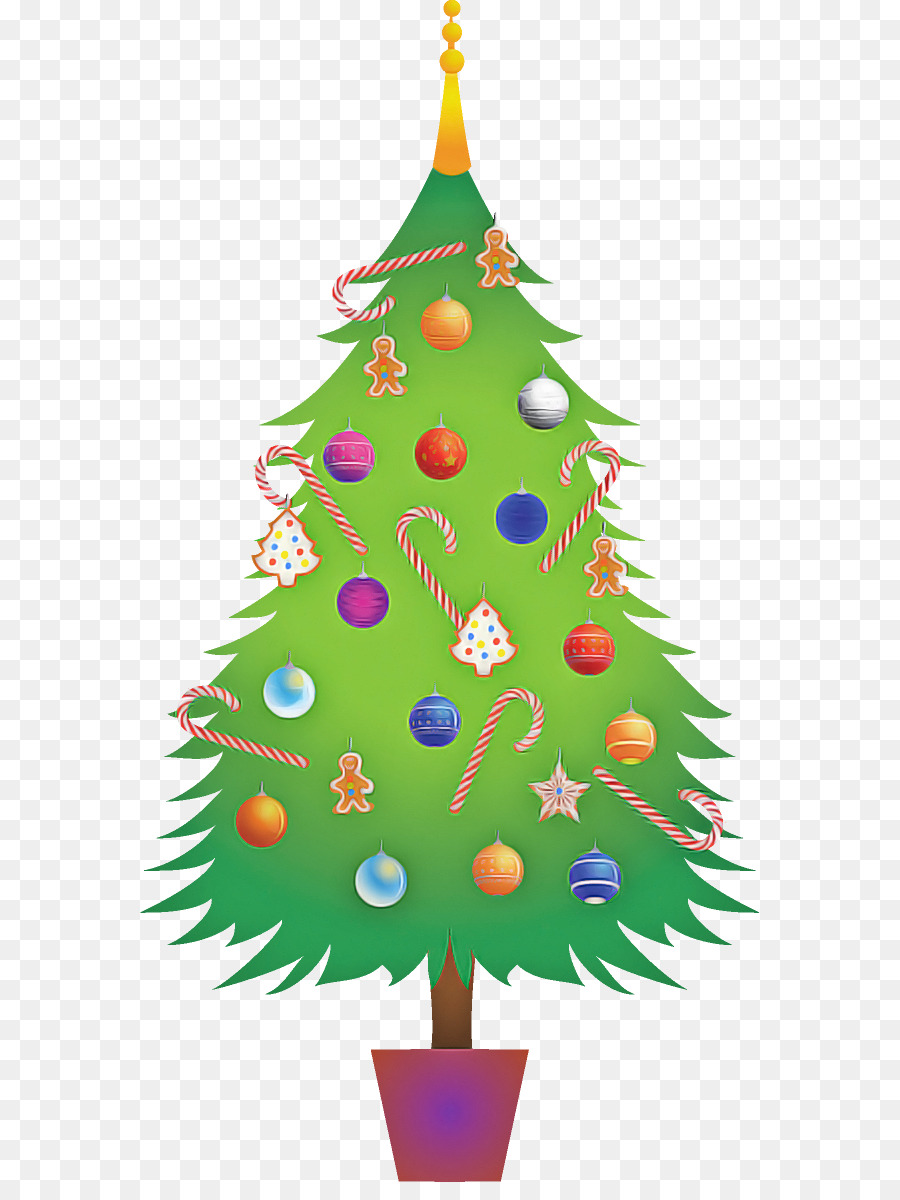 Árvore De Natal，Decorações PNG