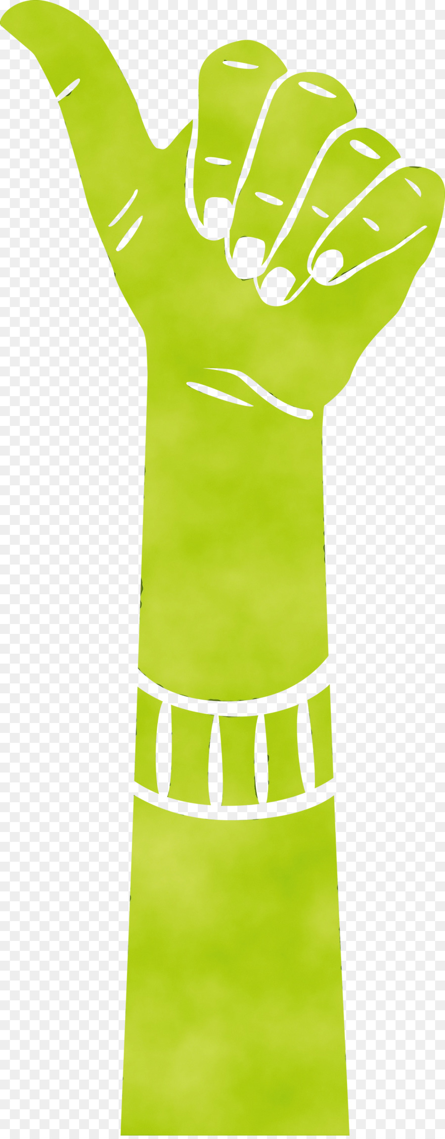 Mão Verde，Gesto PNG