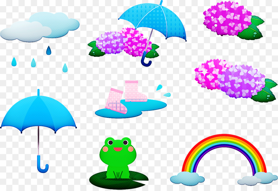 Itens Para Dias Chuvosos，Guarda Chuva PNG