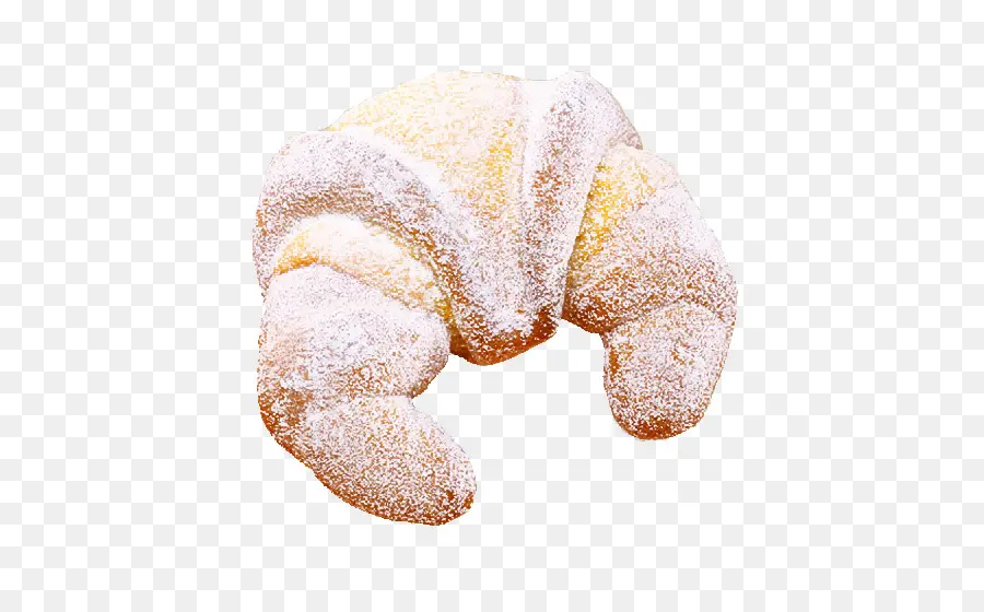 Croissant De Açúcar，Doce PNG