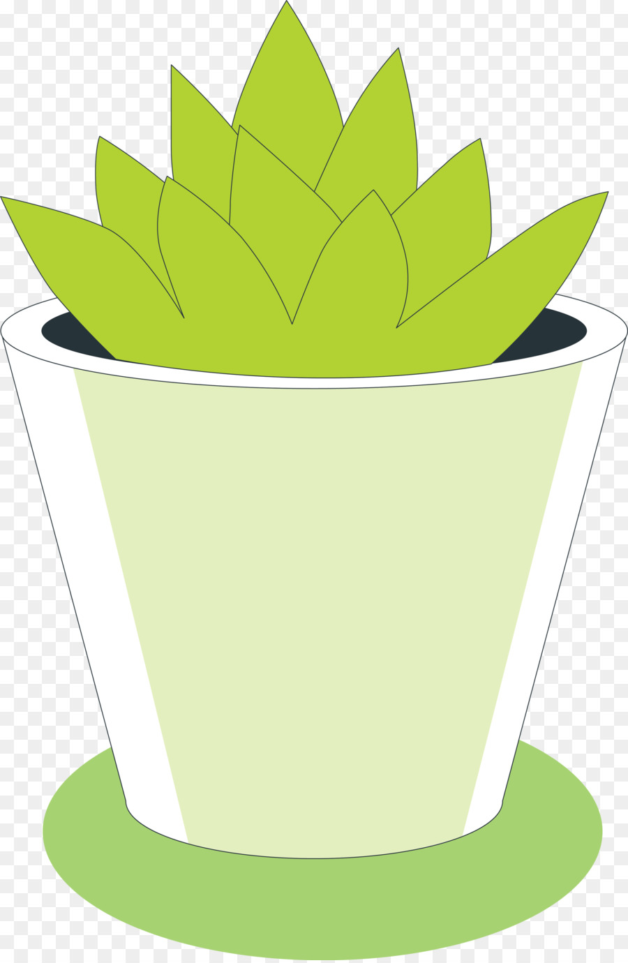 Flowerpot，Gramíneas PNG