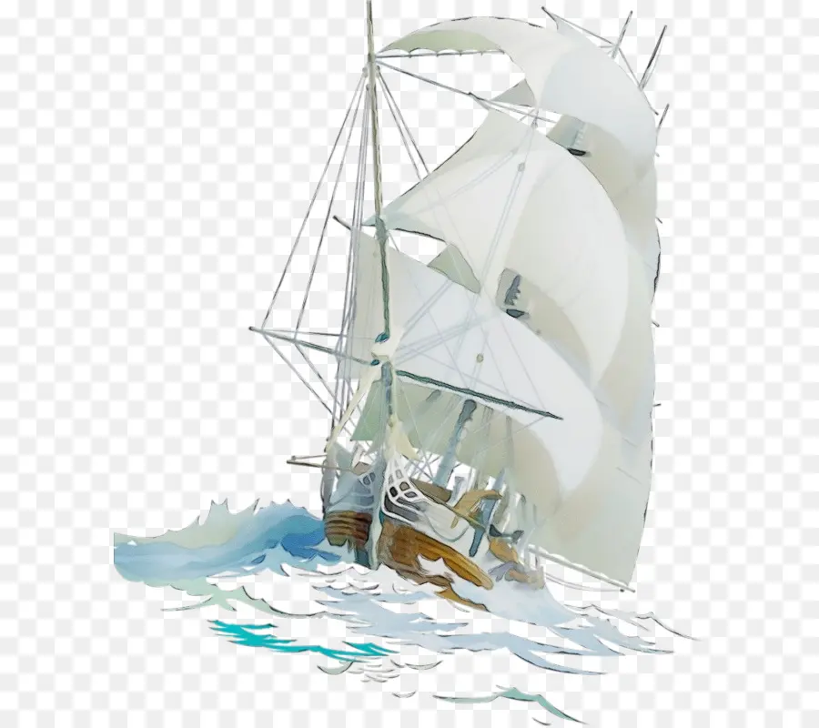 Sail，Brigantine PNG