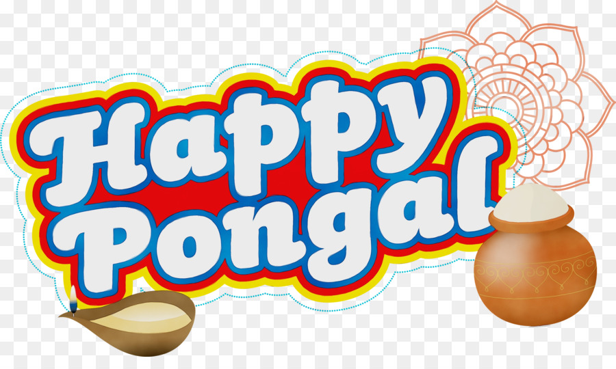 Feliz Pongal，Texto PNG