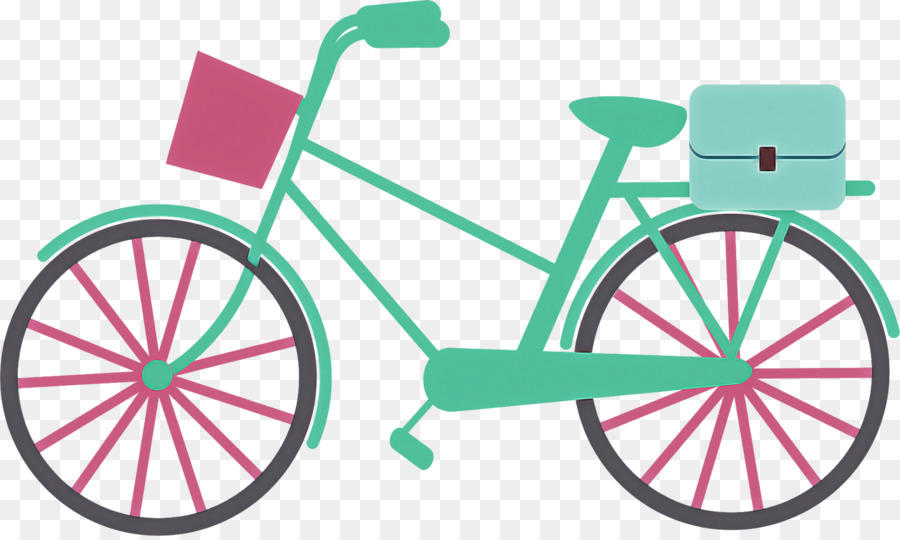 Bicicleta Vermelha，Bicicleta PNG