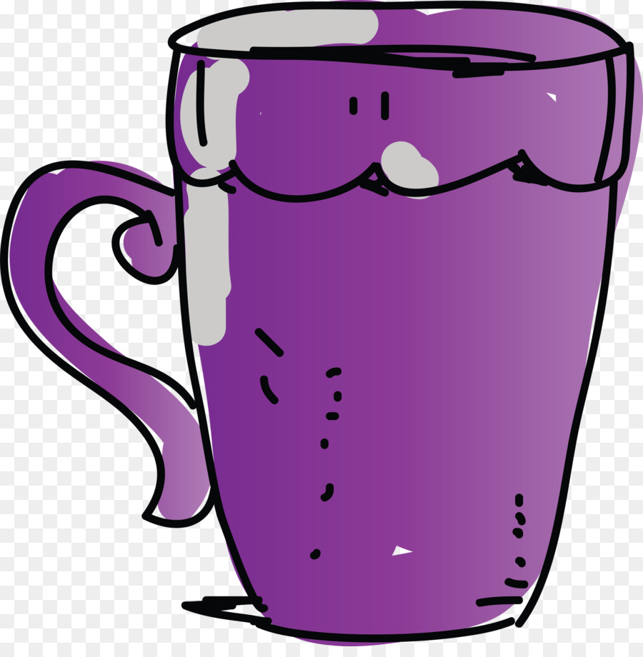 Caneca Azul，Xícara PNG