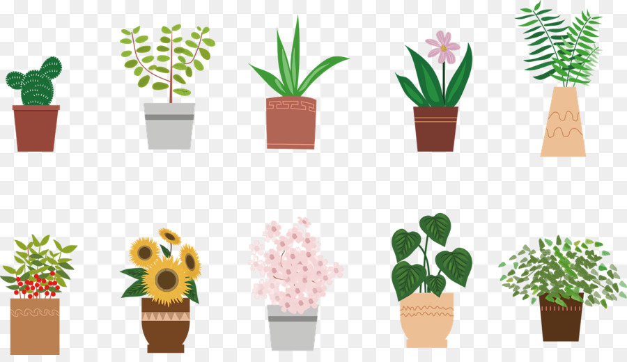 Flowerpot，Mtree PNG