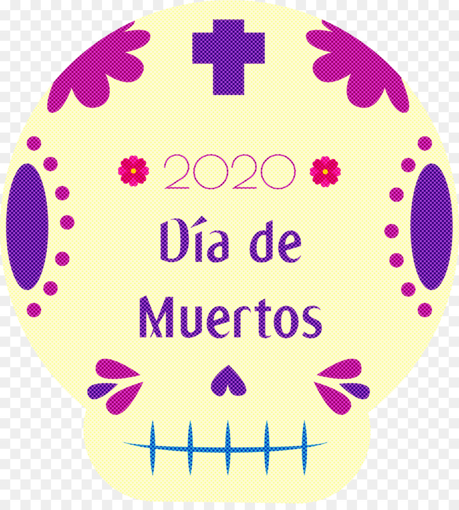 Crânio Do Dia De Muertos，2020 PNG