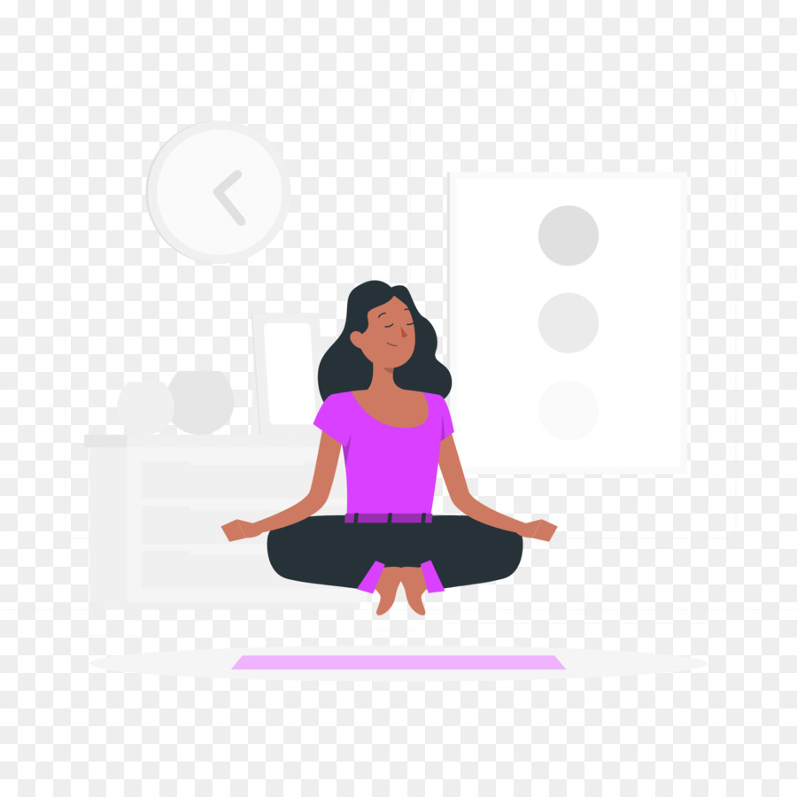 Meditação，Relaxamento PNG