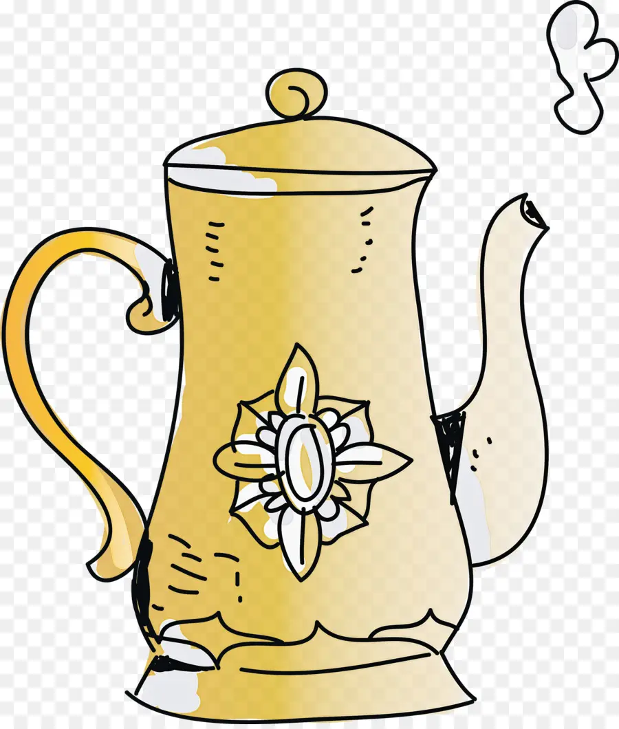 Bule De Chá，Caneca PNG