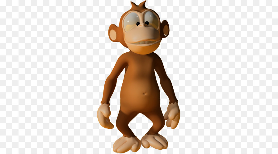 Macaco Fofo，Desenho Animado PNG