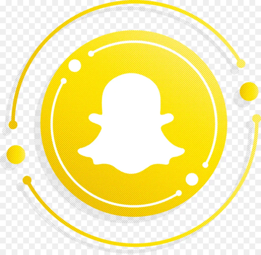 Ícone Do Snapchat，Ícone De Mídia Social PNG