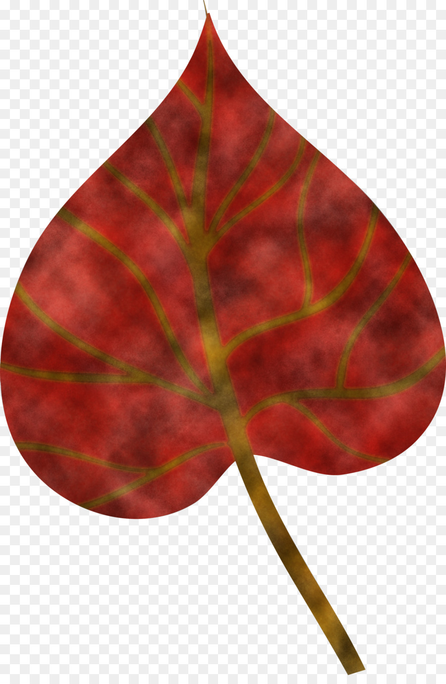 Folha，Maroon PNG