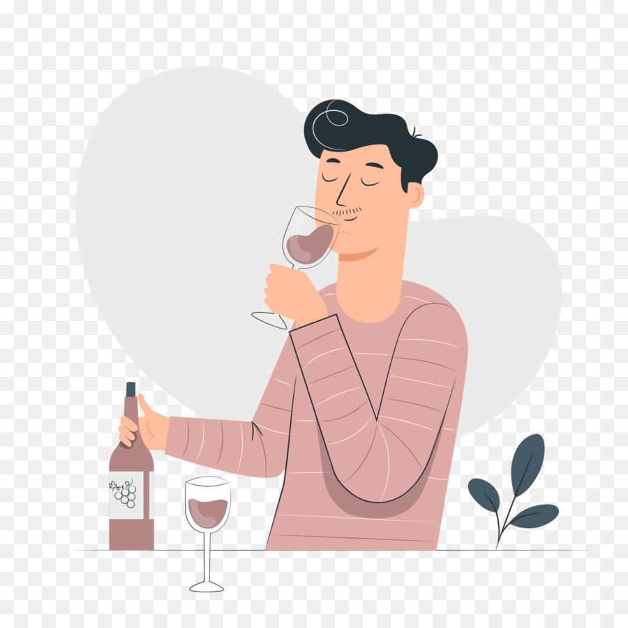 Homem Bebendo Vinho，Vinho PNG