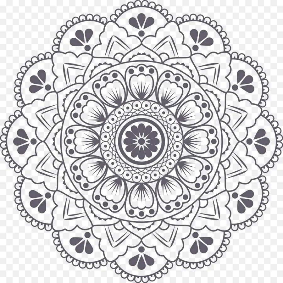 Mandala，Meditação PNG