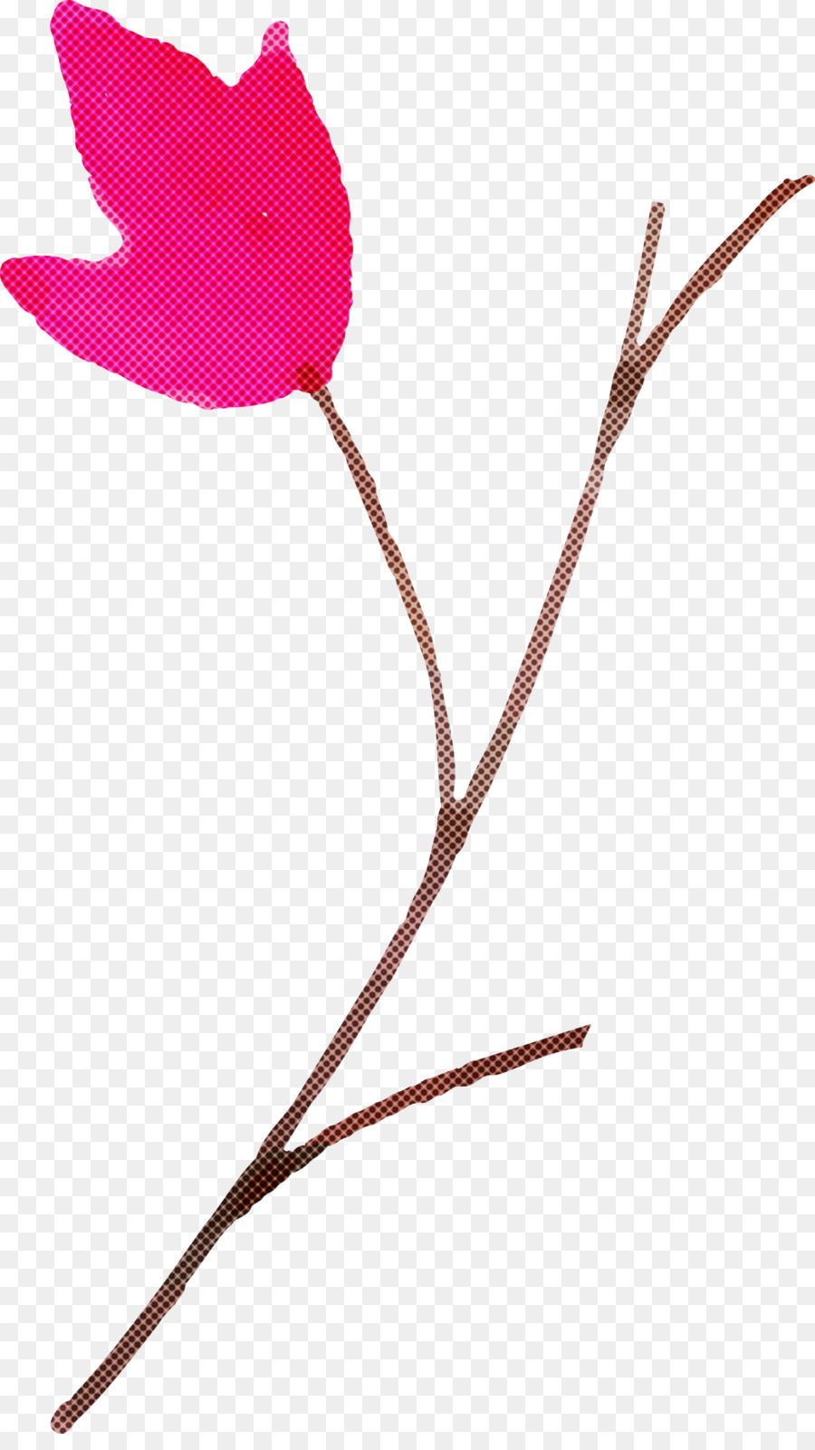 Silhueta De Flor Rosa，Florescer PNG