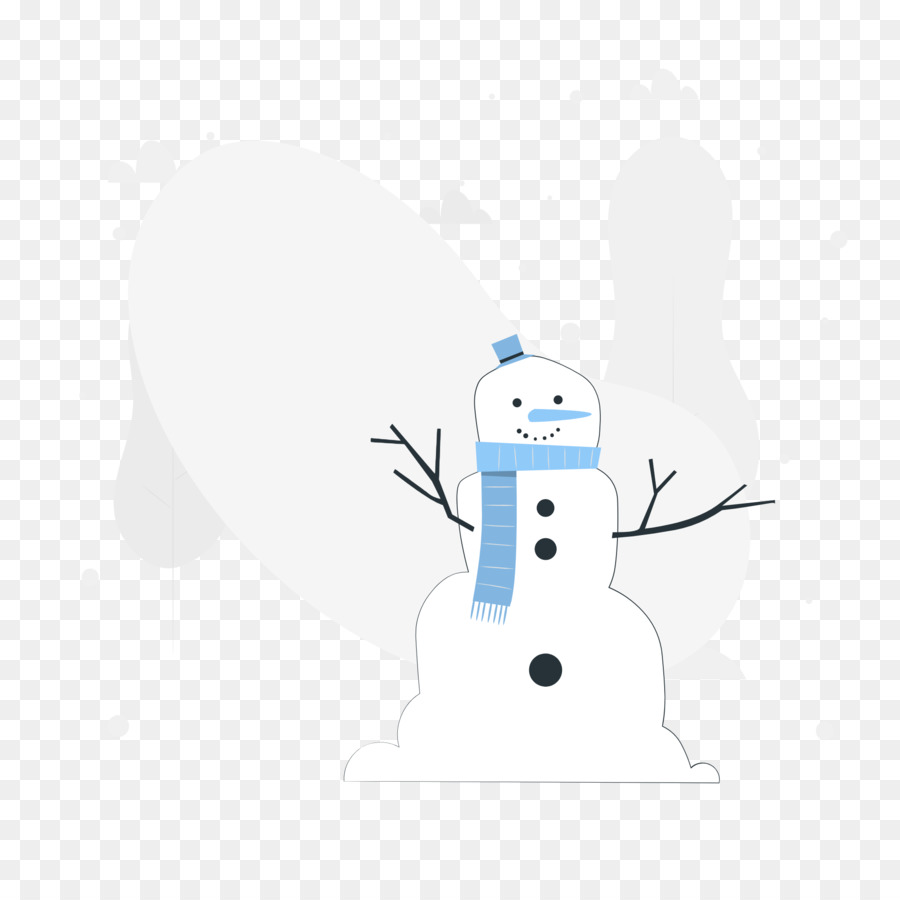 Boneco De Neve，Lenço PNG