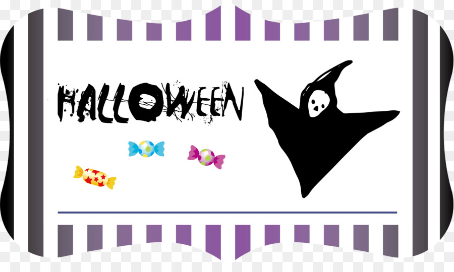 Bandeira De Halloween，Fantasma PNG