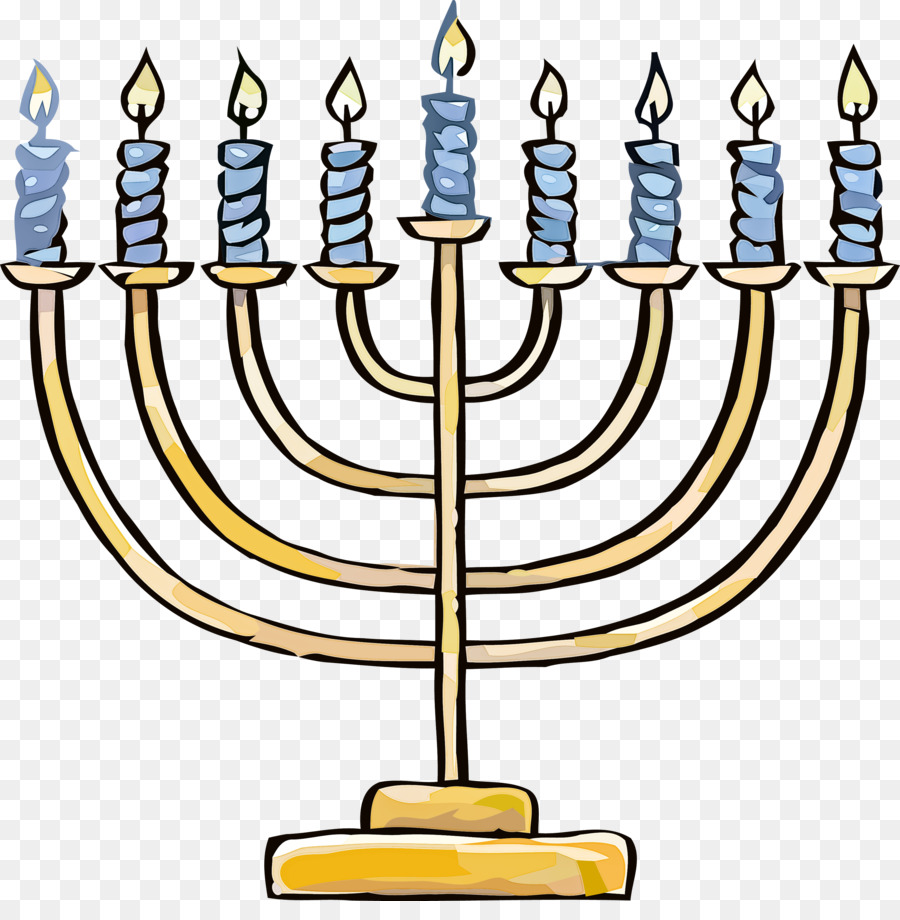 Menorah，Hanukkah PNG