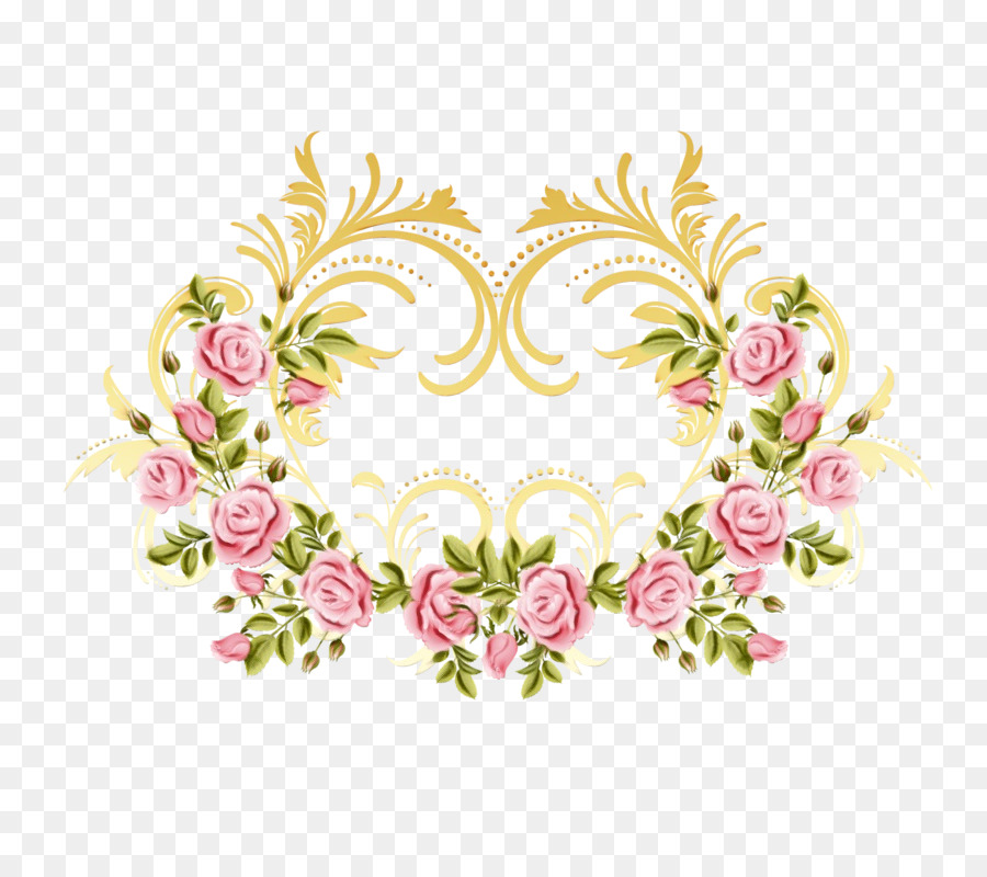 Design Floral，Estilo Retrô PNG