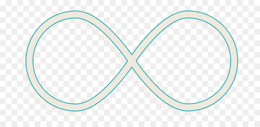 Símbolo Do Infinito，Azul PNG