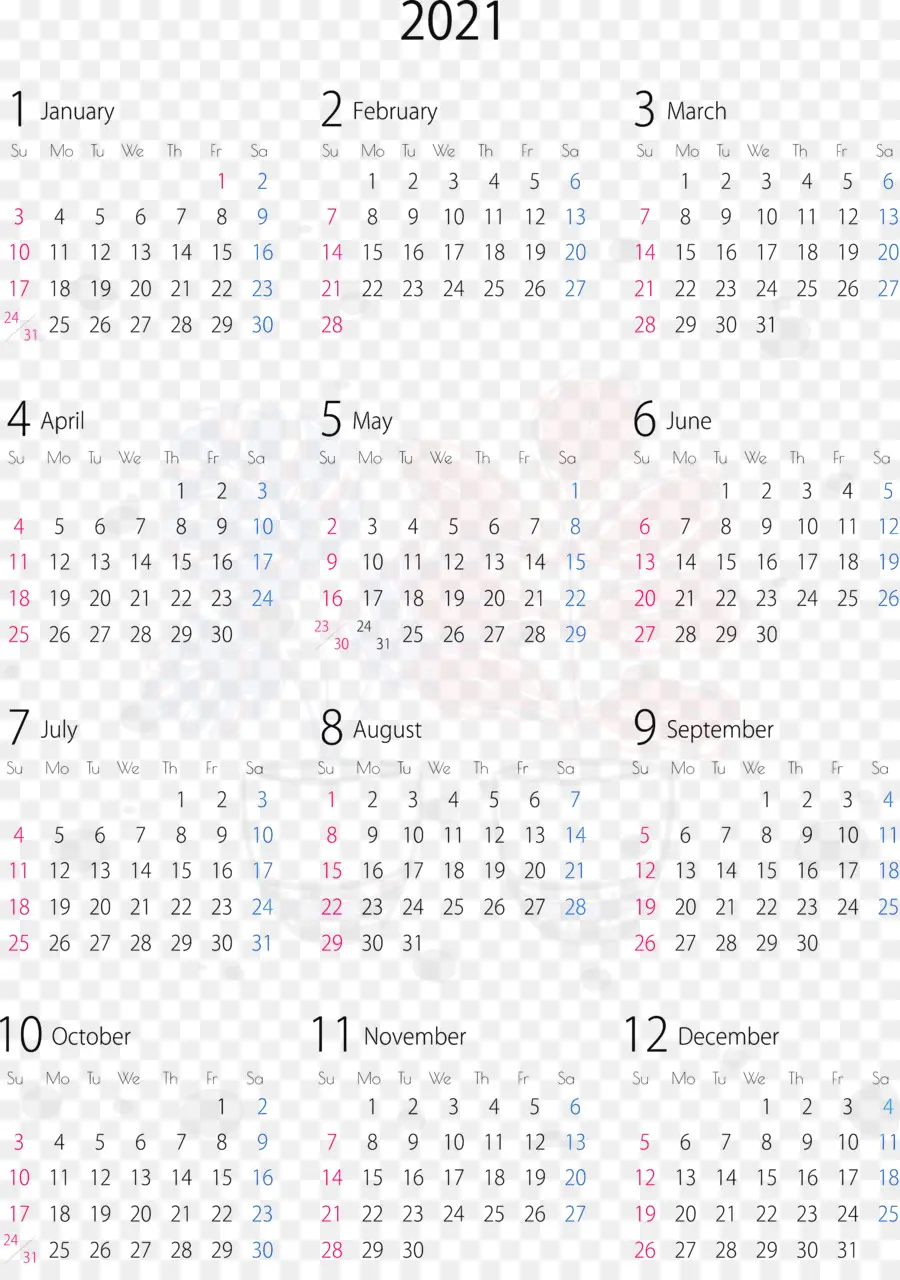 Sistema De Calendário，Mês PNG