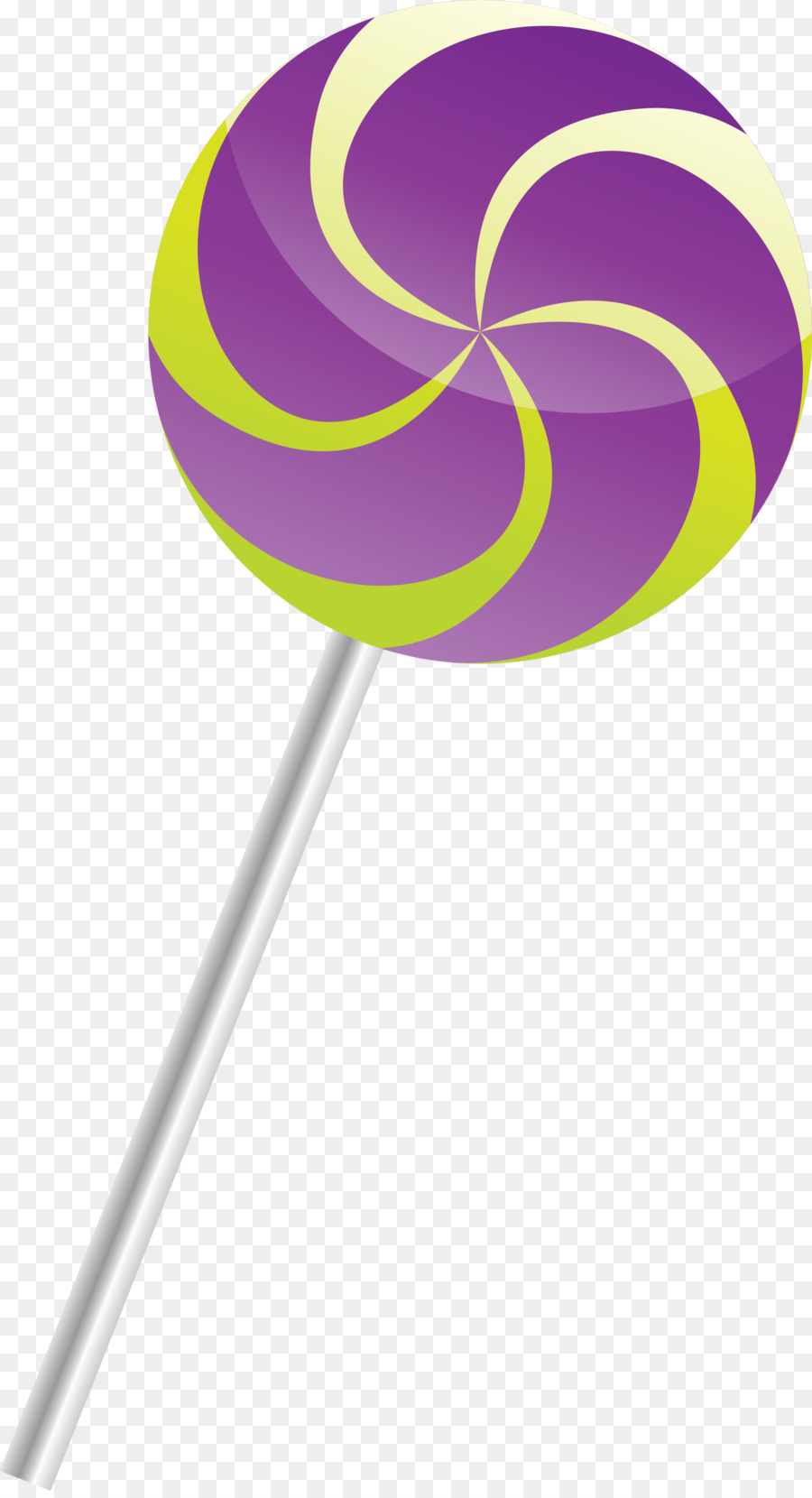 Pirulito Redemoinho Roxo，Doce PNG