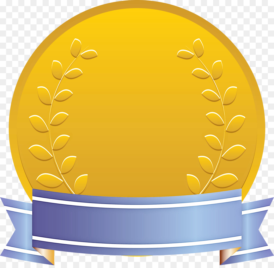 Medalha，Ouro PNG